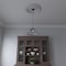 Ekena Millwork Cole PVC Medallion (Canopies up to 6"), 22"OD x 3 1/2"ID x 1"P, UltraCover Satin Blossom White CMP22COGBW - alternate 10